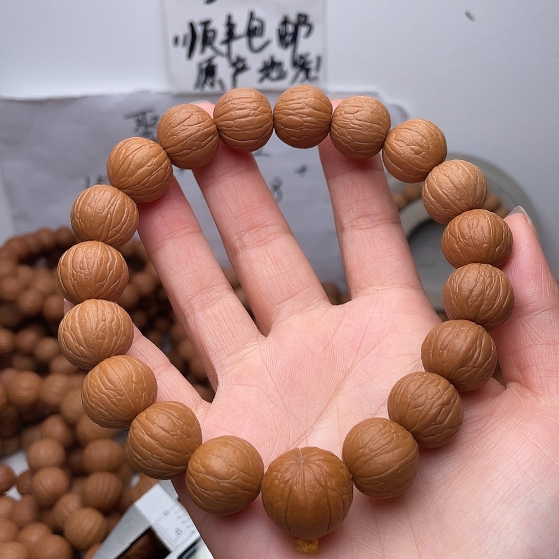 ℳ***࿐吊坠猴头核桃精品聚宝盆手持15+