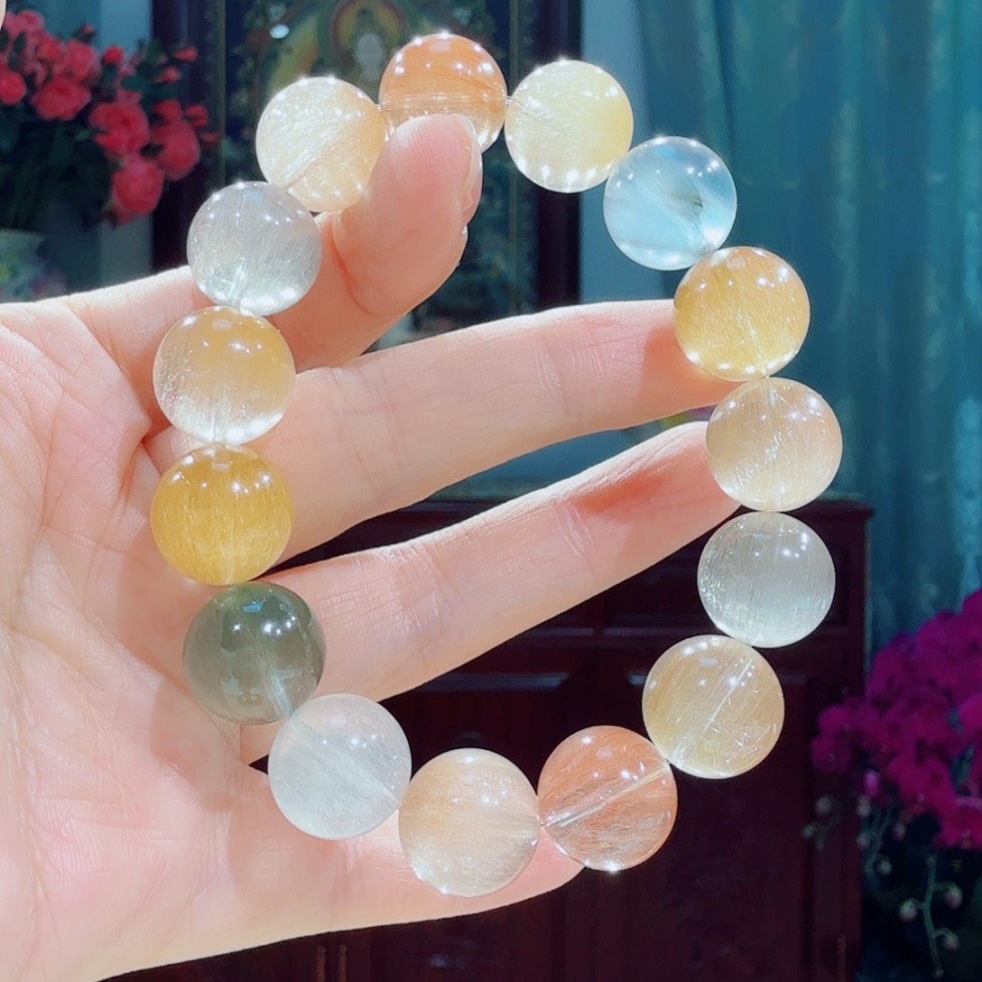 水晶手串未镶嵌手串