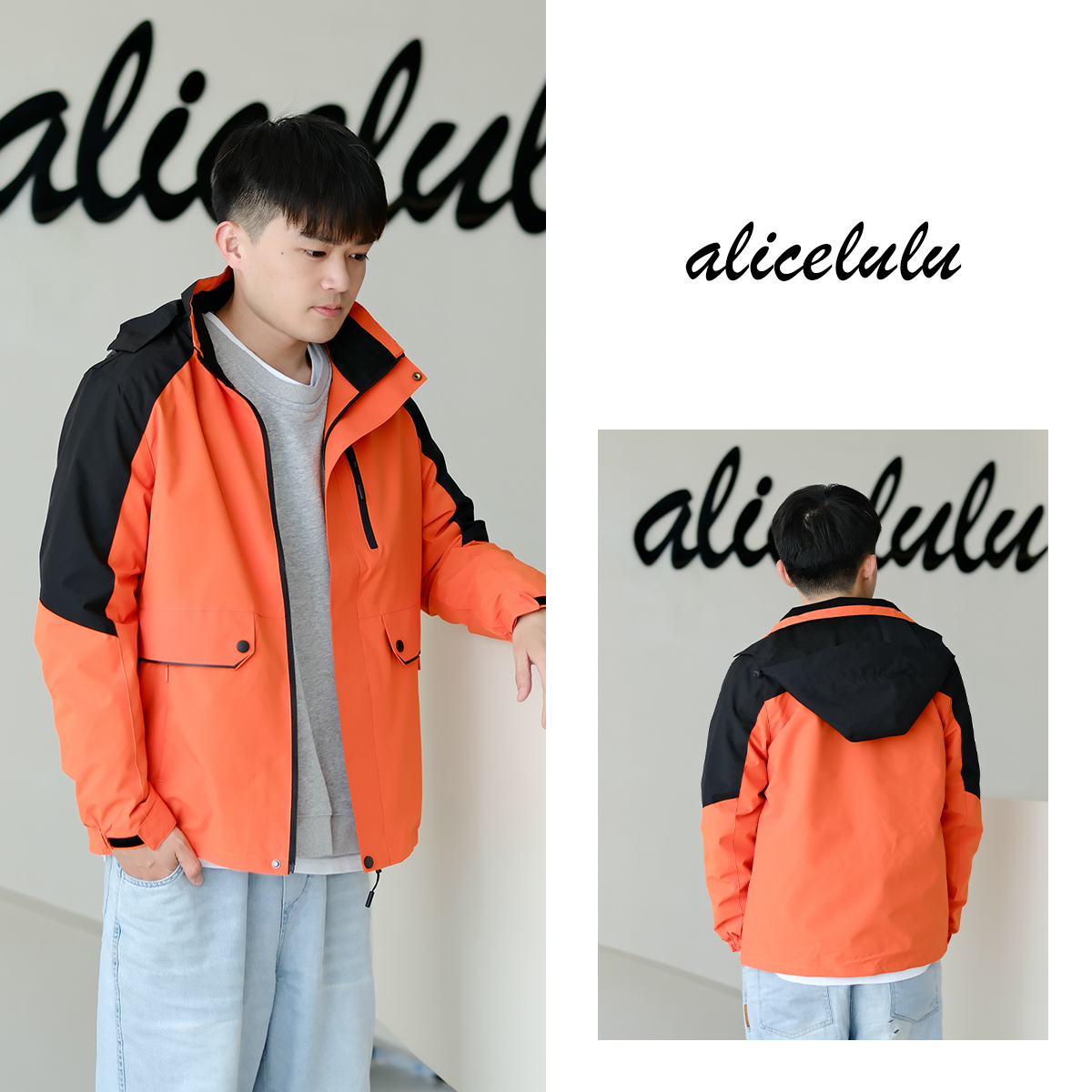 4 ALICE“机能工装”男士外套 酷飒有型 潮流先锋 S2142180K