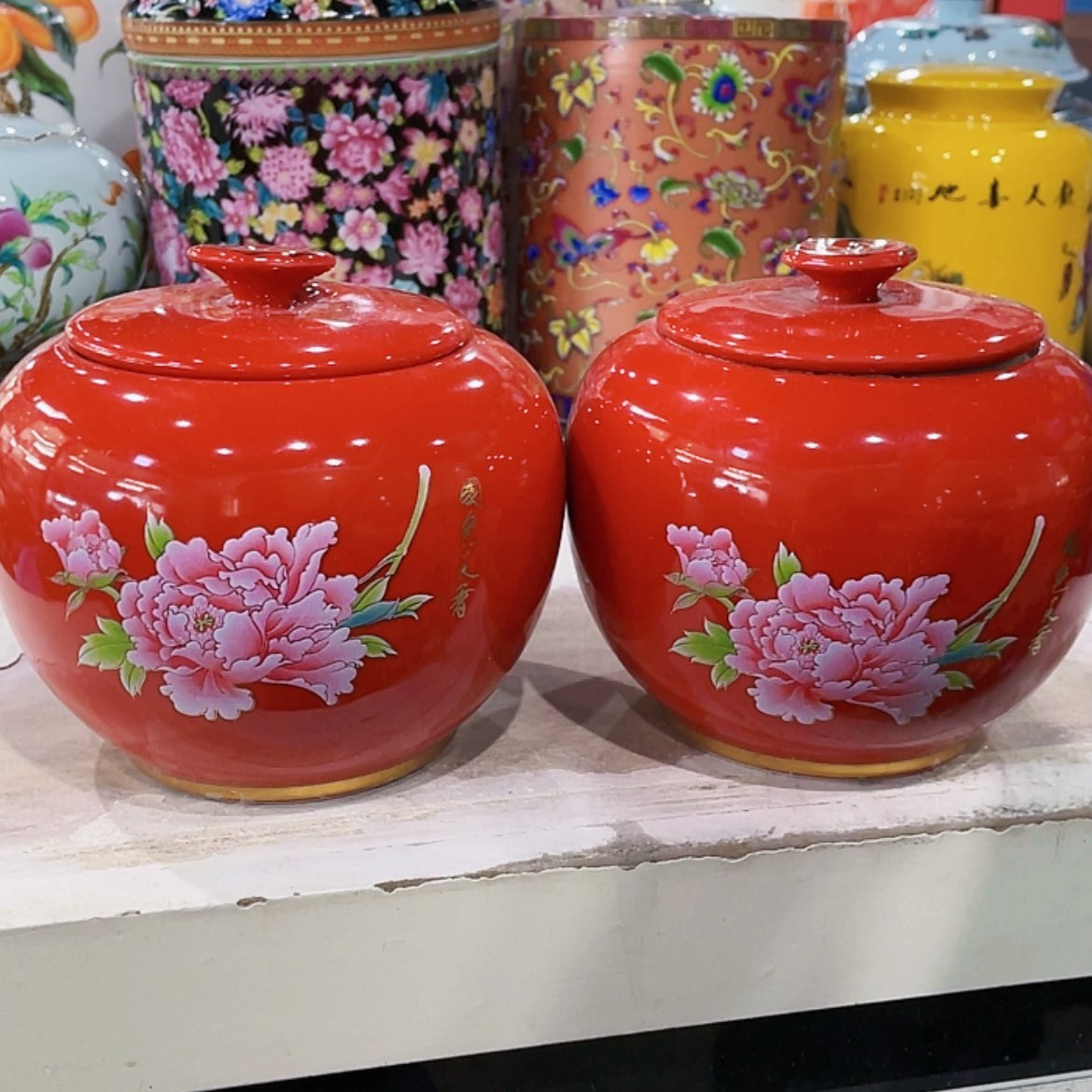 【闪购商品】罐陶瓷茶叶罐密封罐