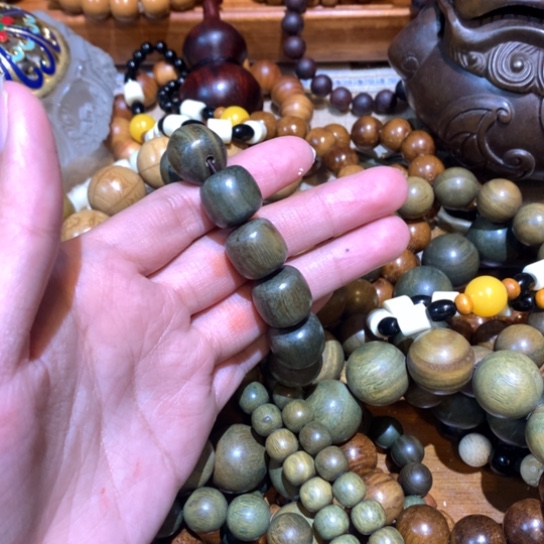 维腊木（绿檀）发****人绿檀14老型单圈