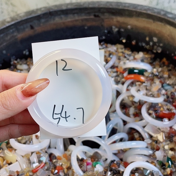 玛瑙/玉髓手镯未镶嵌12