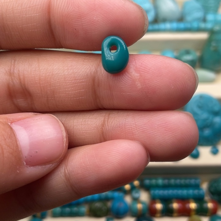 绿松石卡子未镶嵌