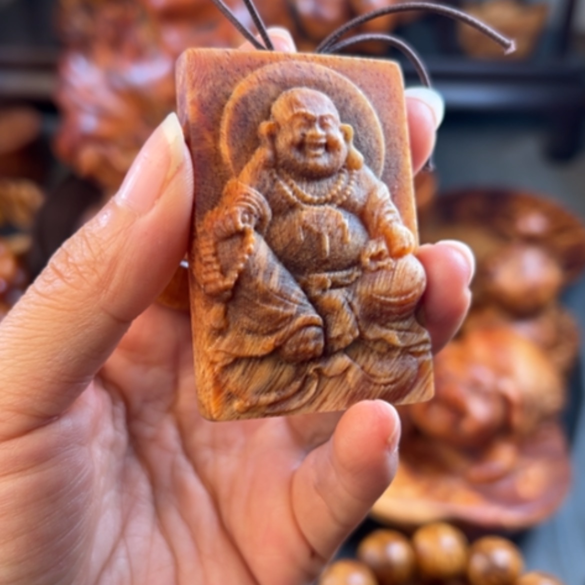 【闪购商品】松木（琥珀木）把件有瑕疵不退货