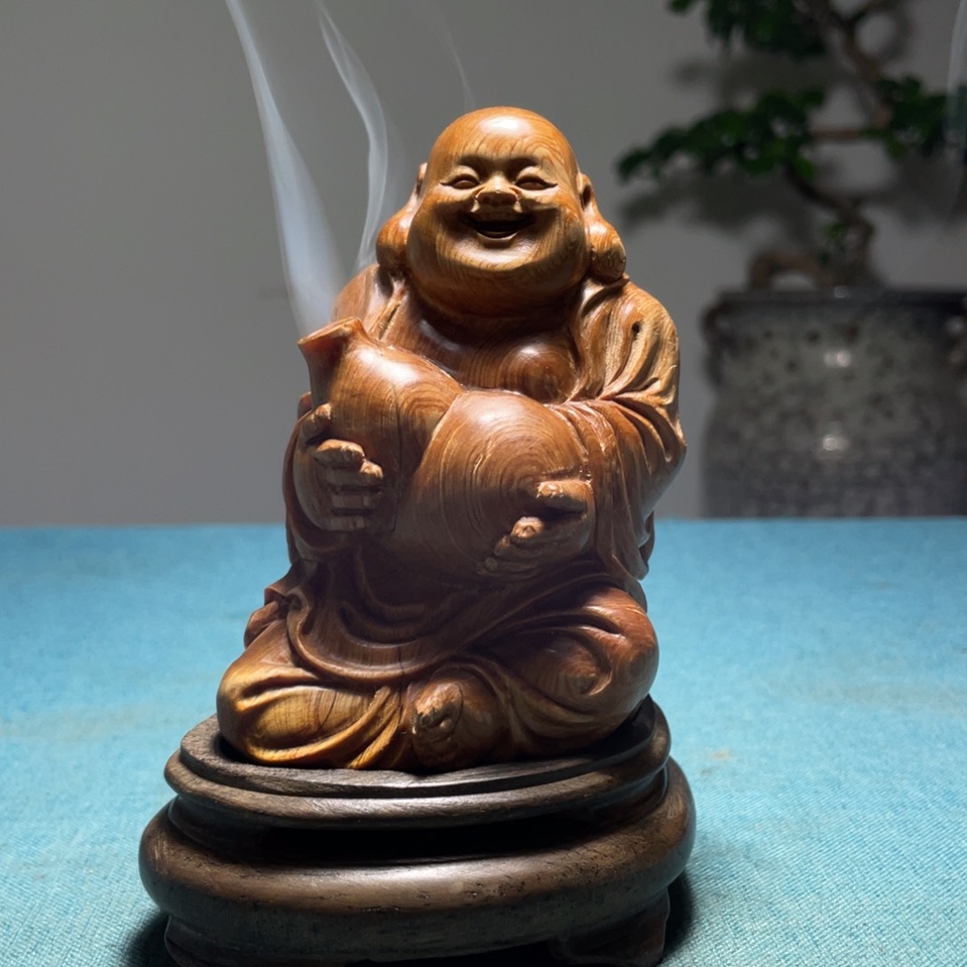 柏木（崖柏）摆件工艺品香炉