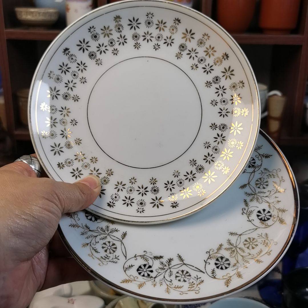 紫砂茶案陶瓷杯子碟子碗静