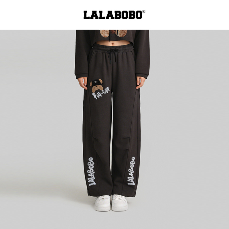 郑州LALA带帽立体小熊针织休闲卫裤RBED-WXZC21