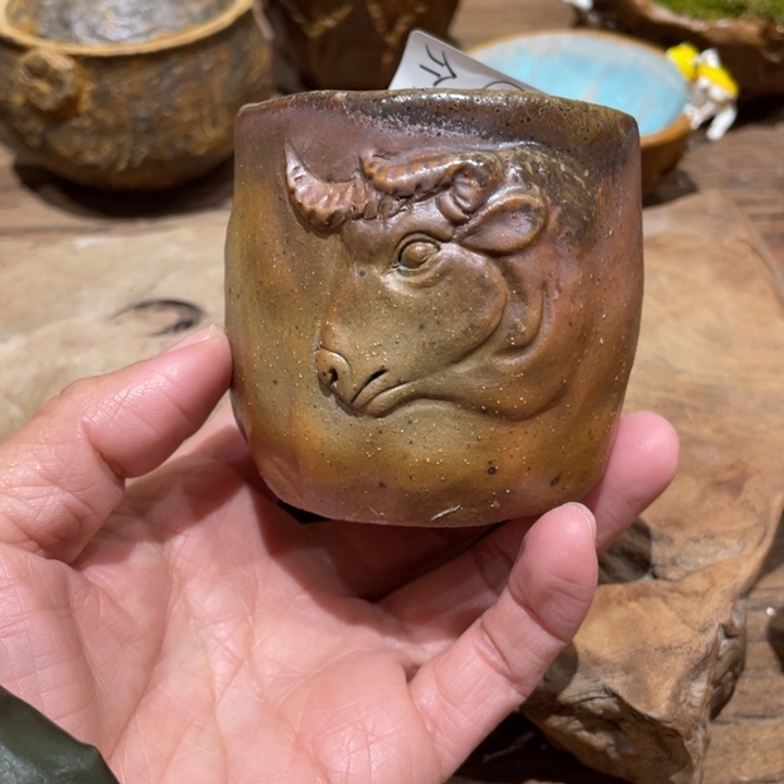 手工制作陶瓷茶具茶杯仿生茶器