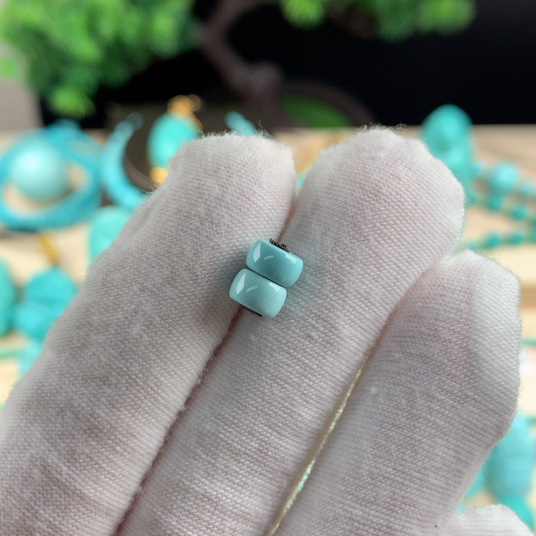 绿松石直切卡6.5未镶嵌