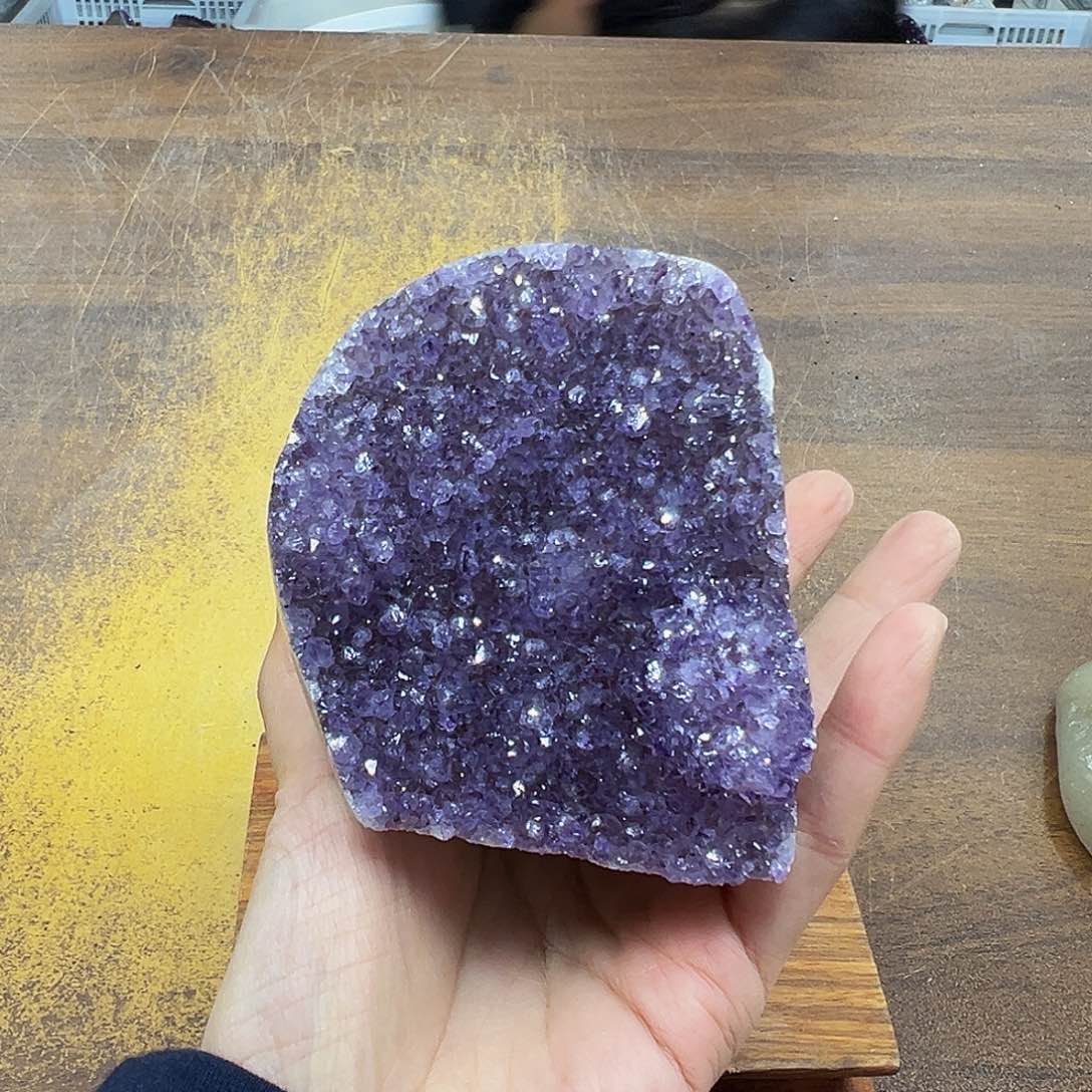 紫晶摆件未镶嵌晶体