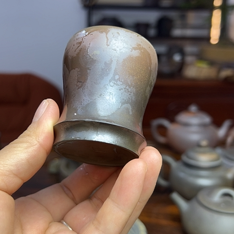 戬谷龙窑柴烧茶杯23