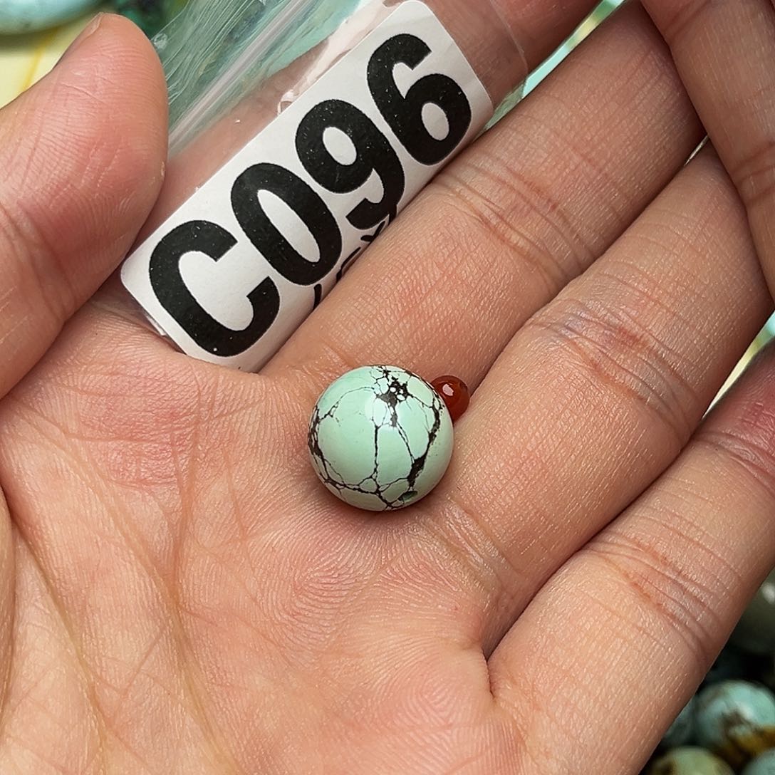 南红玛瑙配饰未镶嵌卡13.6