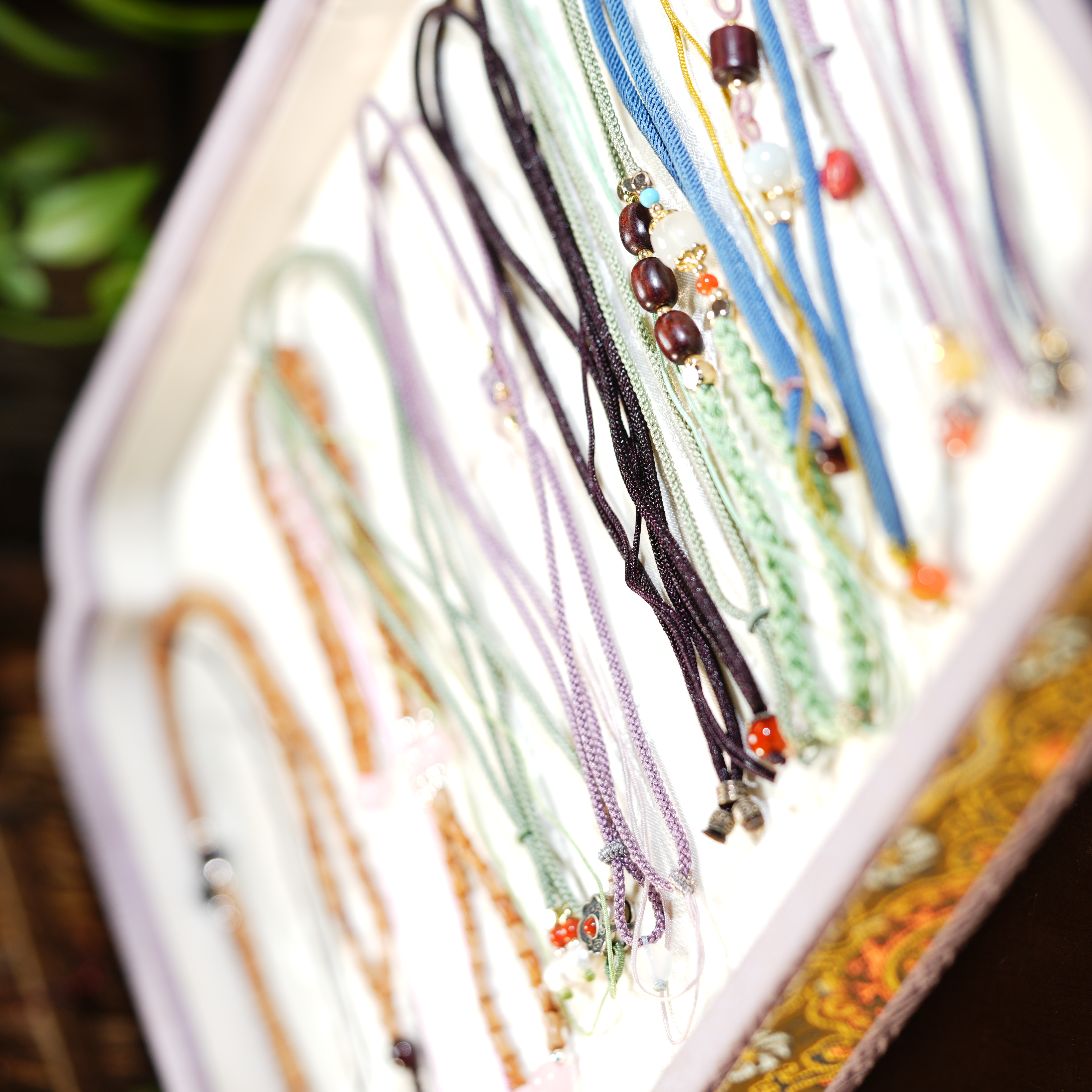 玛瑙多材质手工编绳项链万能绳多样性发其一