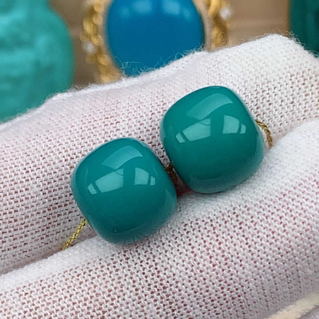 绿松石直径11.4✖️10.4未镶嵌