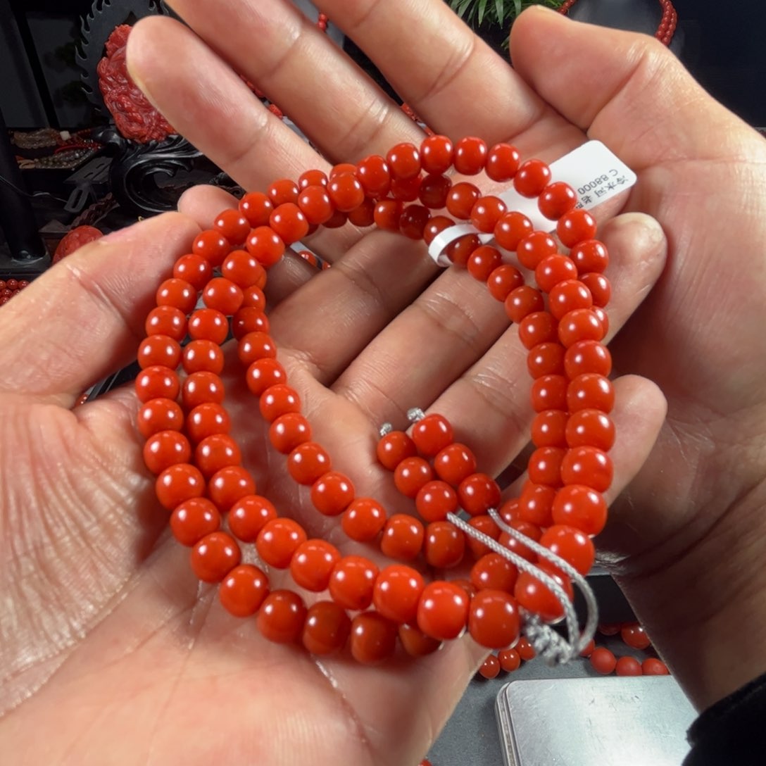 南红玛瑙手链未镶嵌山**秀