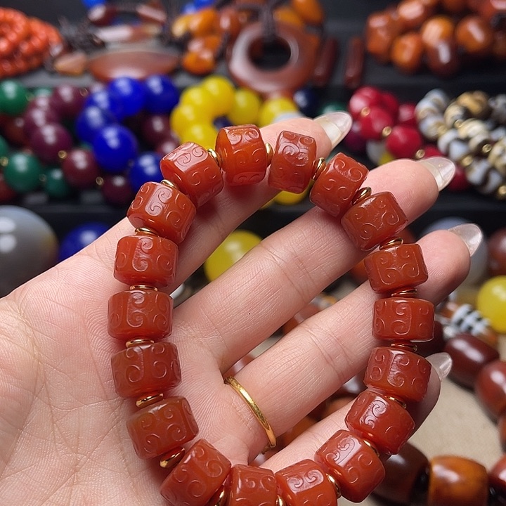 玛瑙/玉髓手链未镶嵌