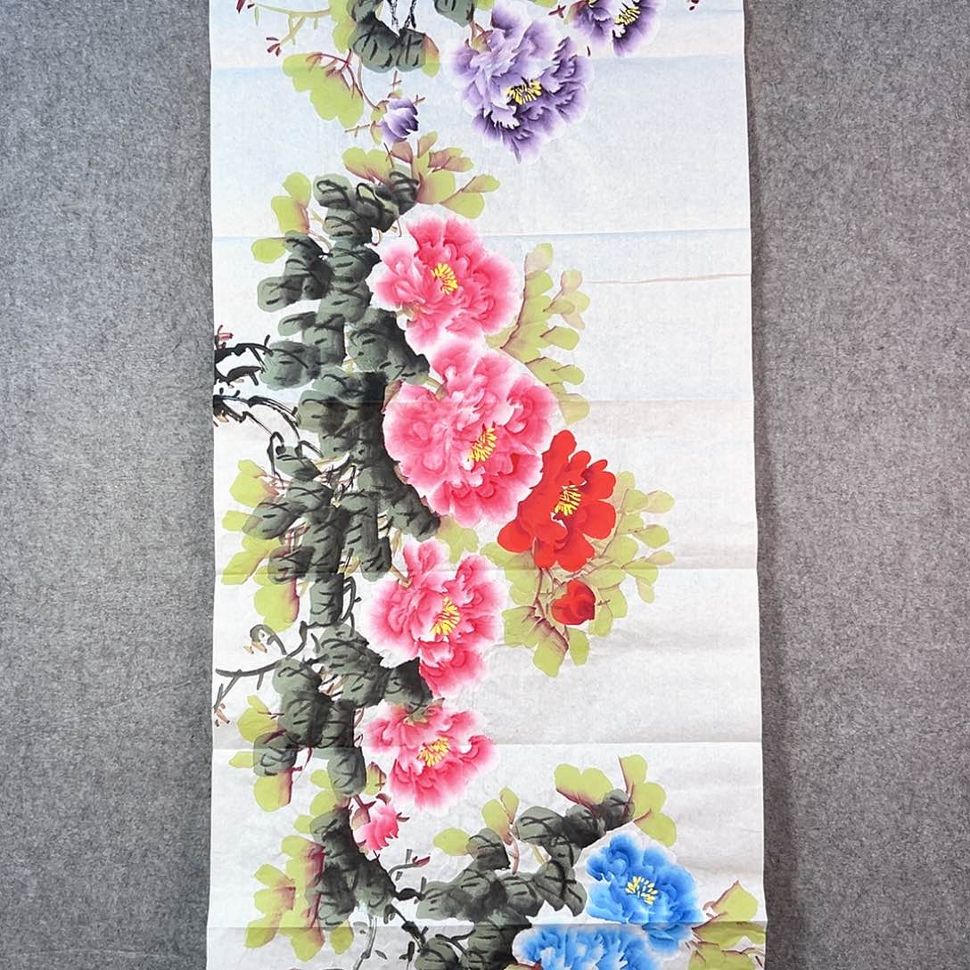 国画476 牡丹等植物资源优势显著