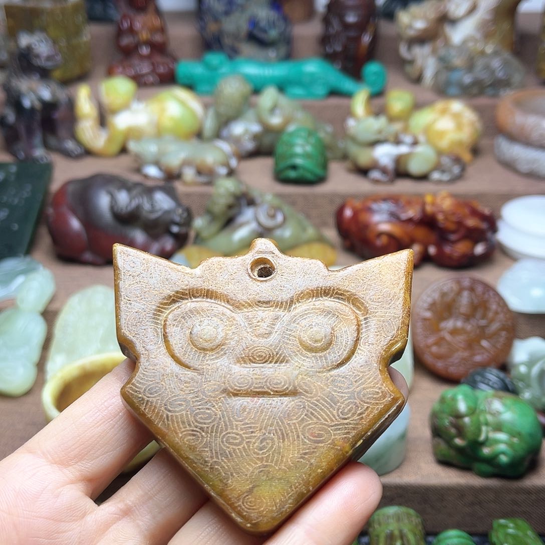 白玉菩提吊坠101。。