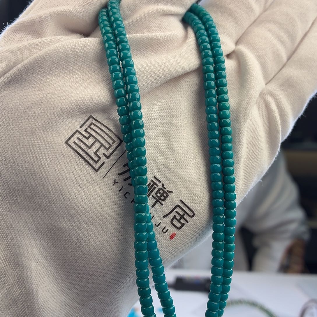 绿松石未镶嵌挂件4mm