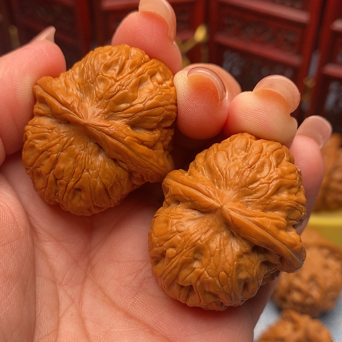 十***够文玩核桃把件39全元宝