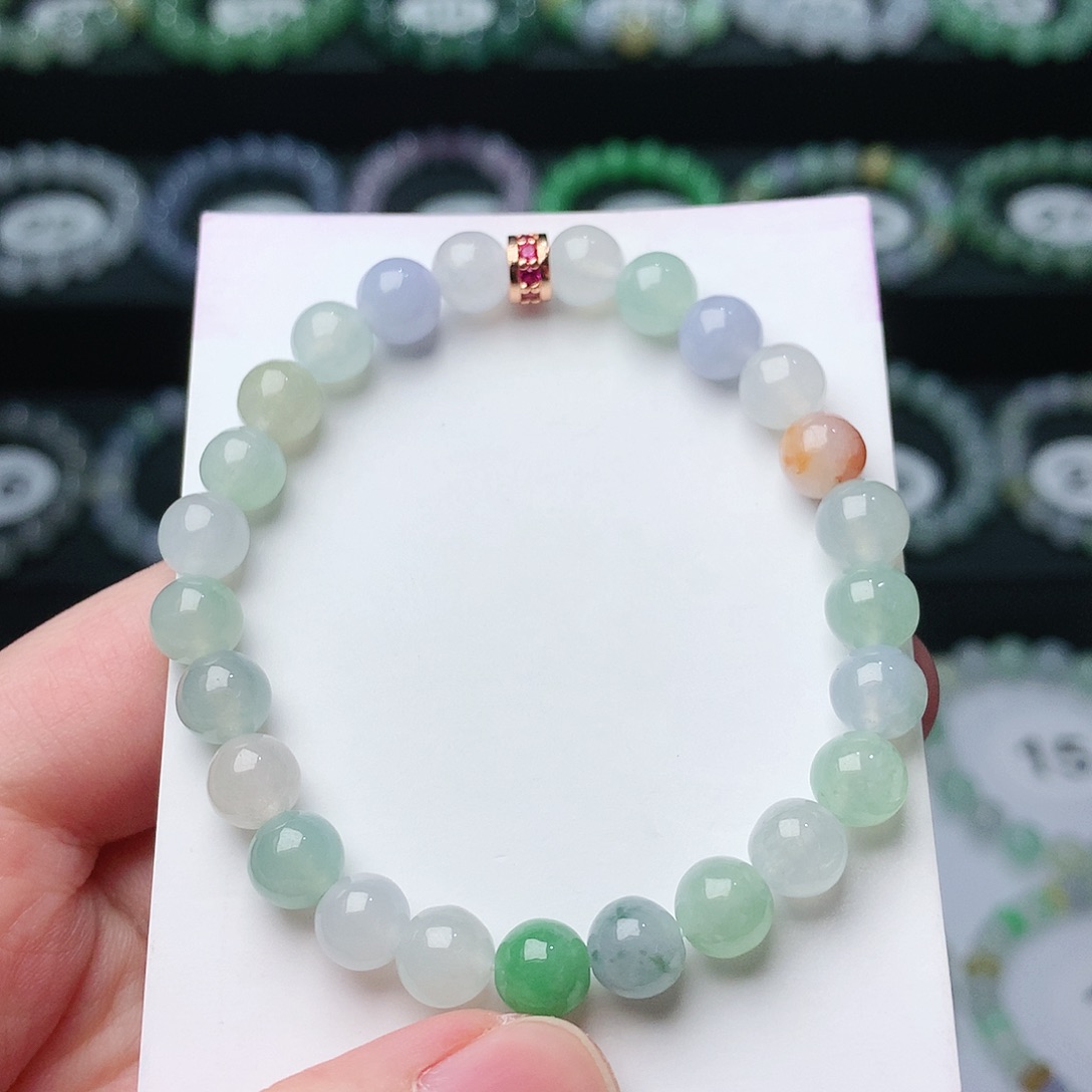 翡翠手链未镶嵌翡翠