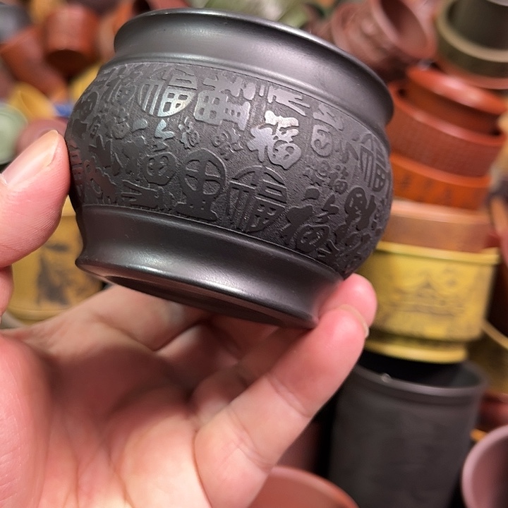 紫砂茶杯全手工紫砂主人杯