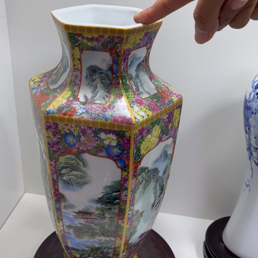 景德镇陶瓷花瓶摆件