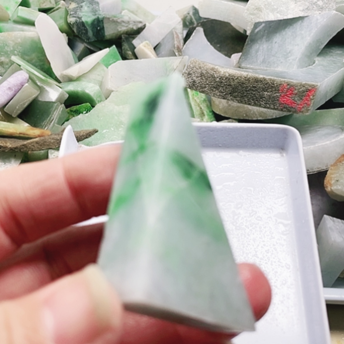 【闪购商品】翡翠颈饰未镶嵌A货