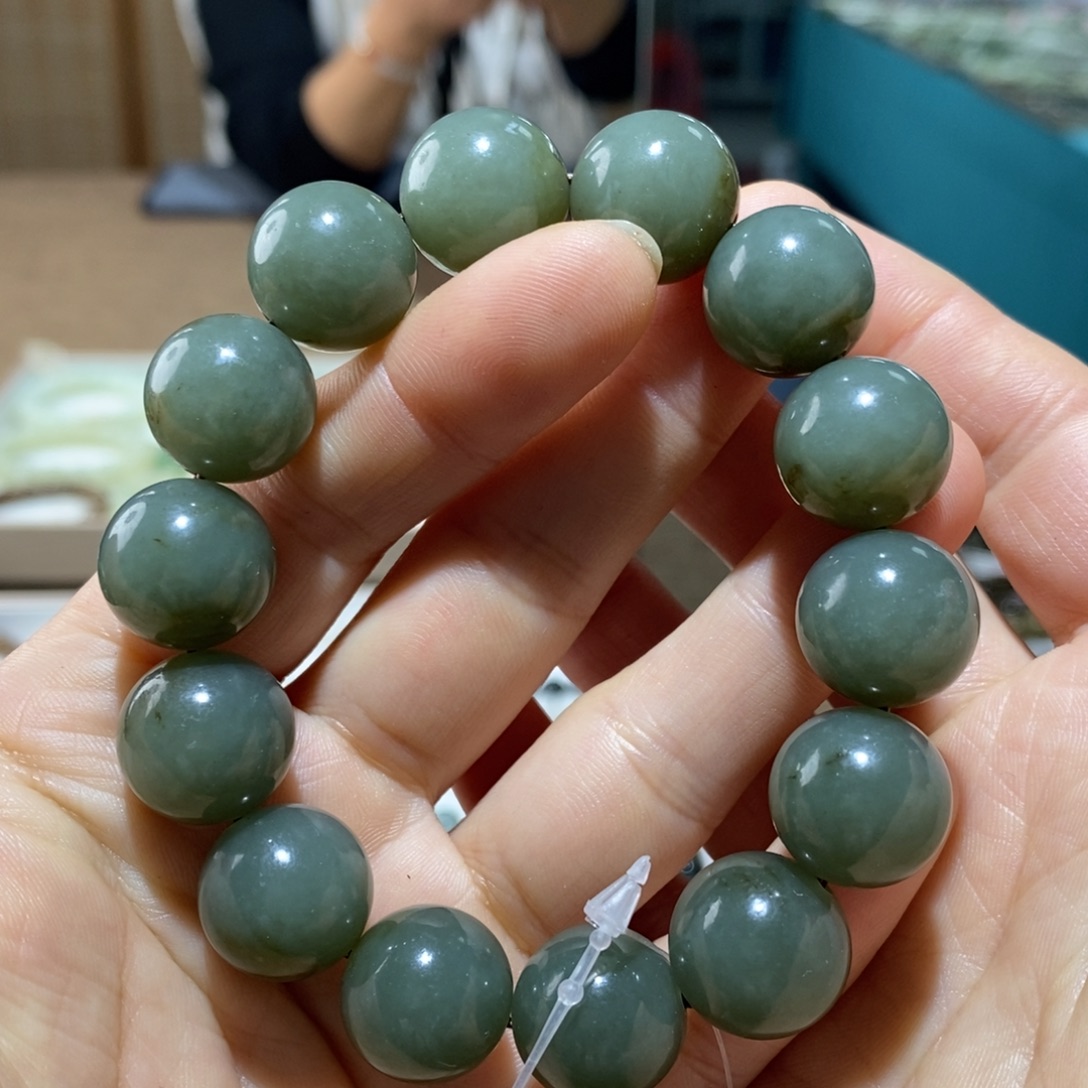 和田玉未镶嵌手链316