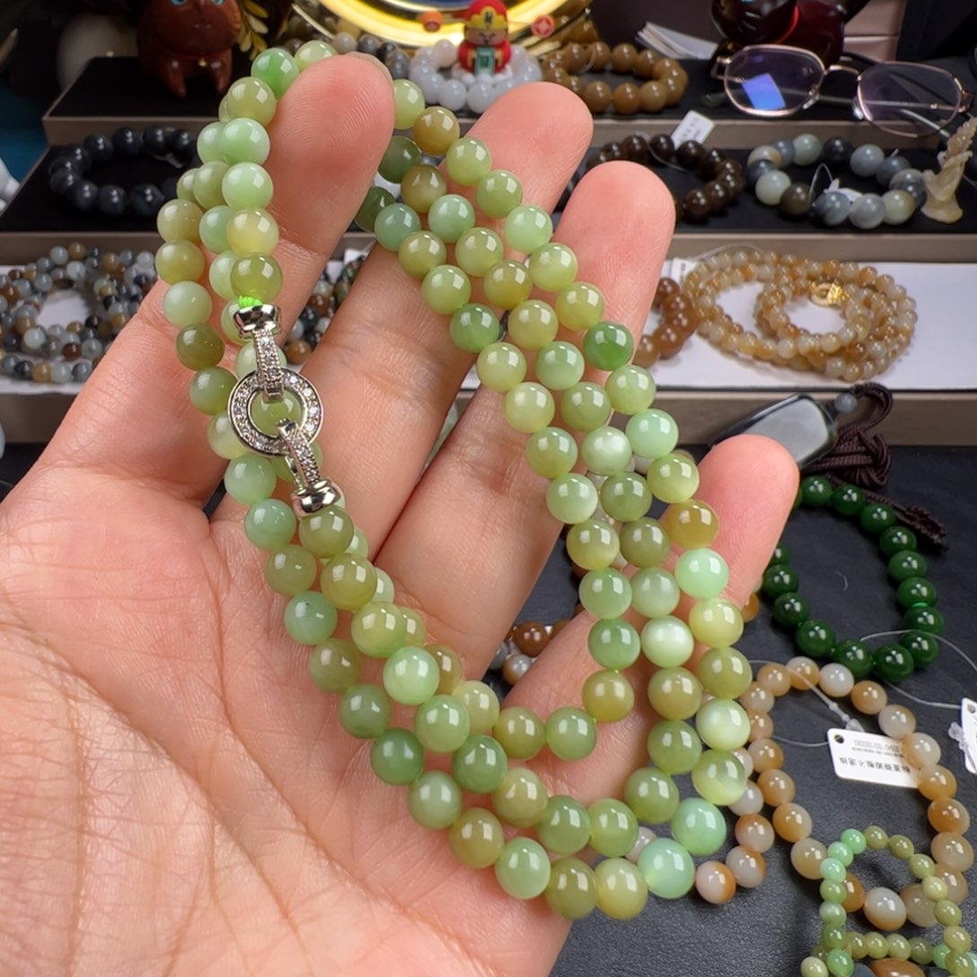 和田玉手链未镶嵌