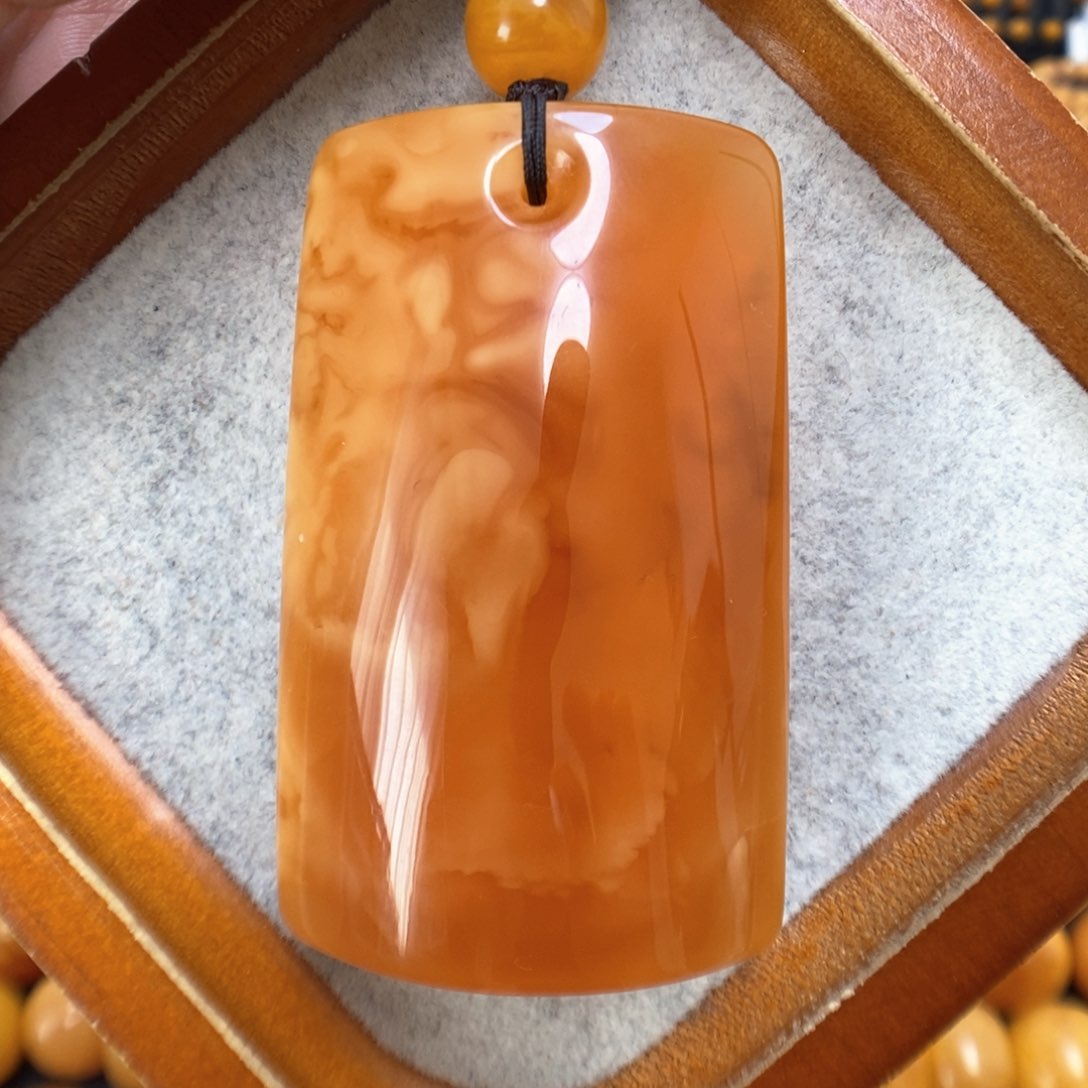 蜜蜡手串未镶嵌蜜蜡