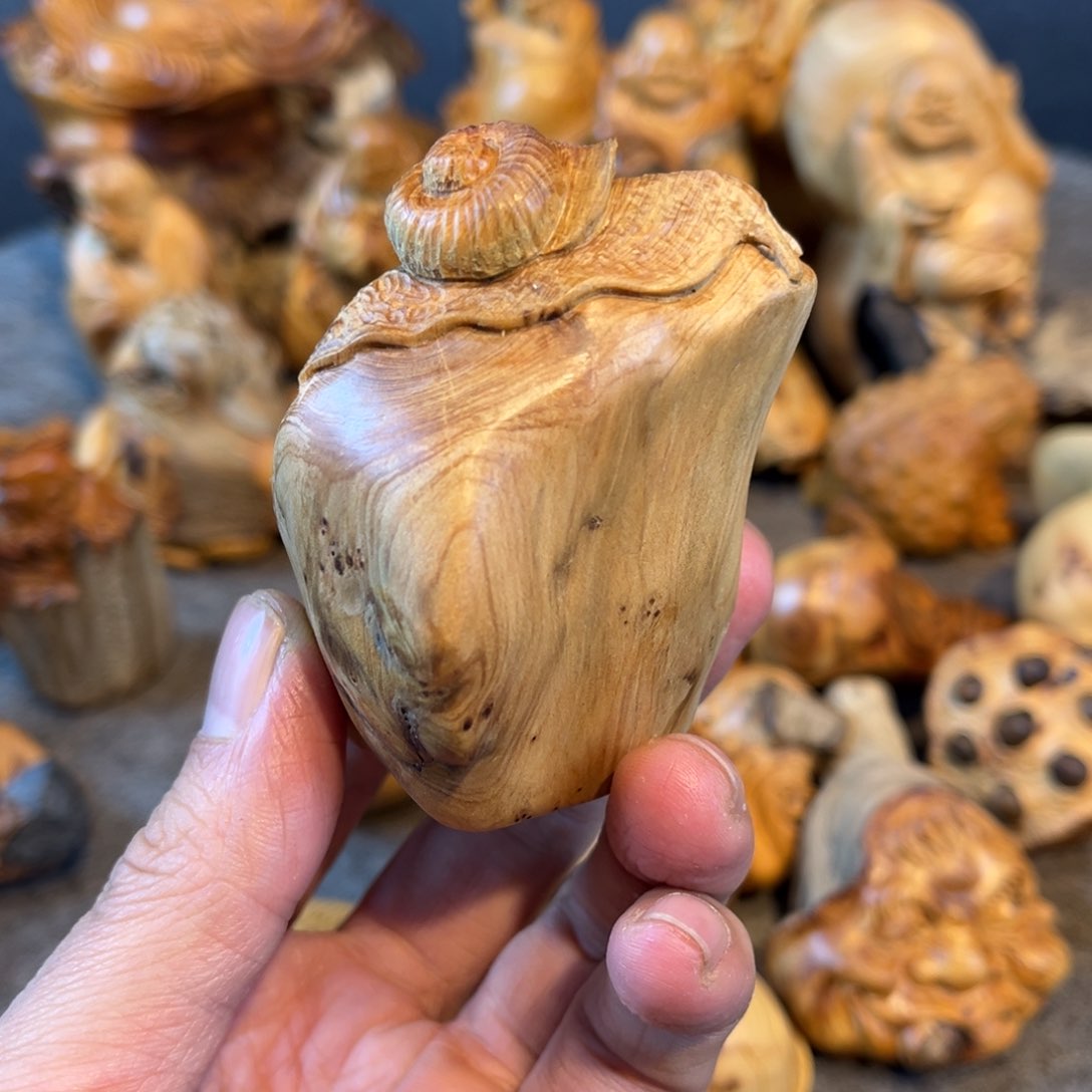 柏木（崖柏）根雕摆件工艺品