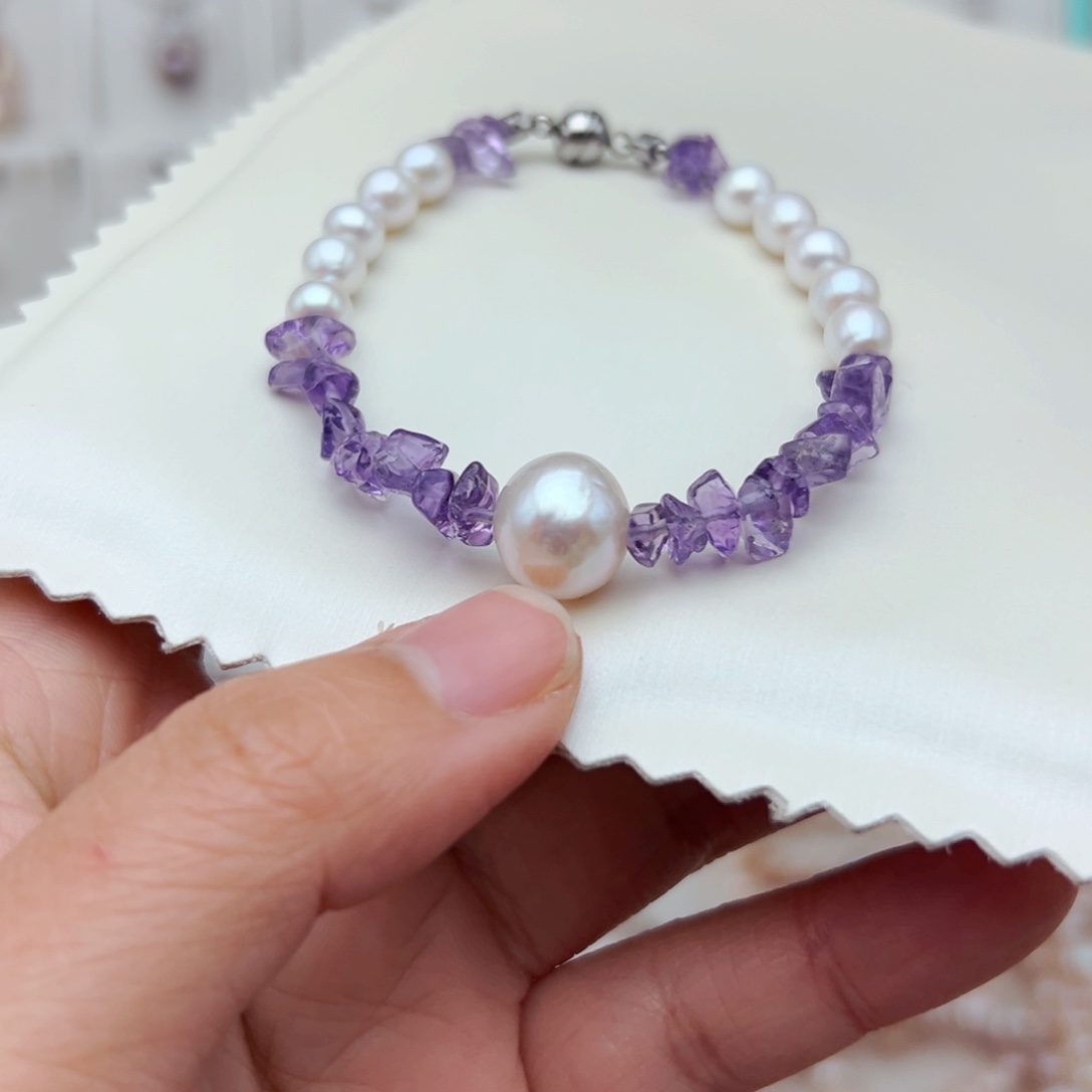 淡水珍珠珍珠钛钢