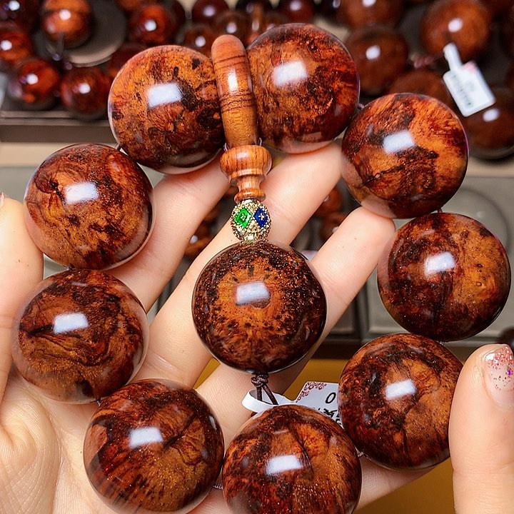 花梨木类手串/手链风化土埋料瘤疤高货3.0