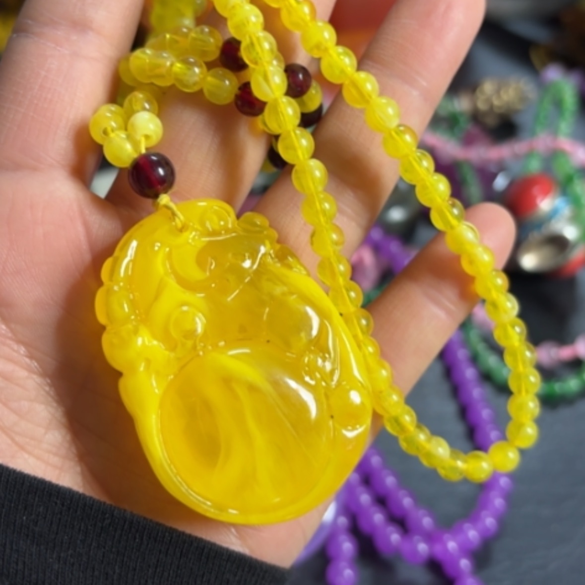 【闪购商品】紫金钵盂菩提把件