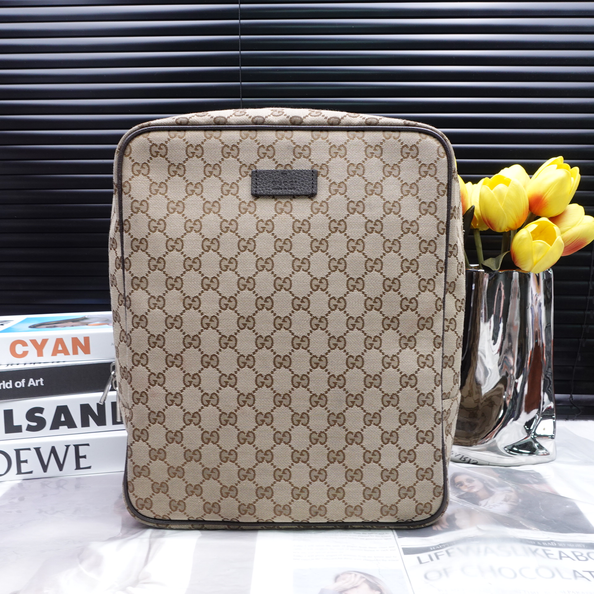 95新 GUCCI/古驰 双肩包/T10301560