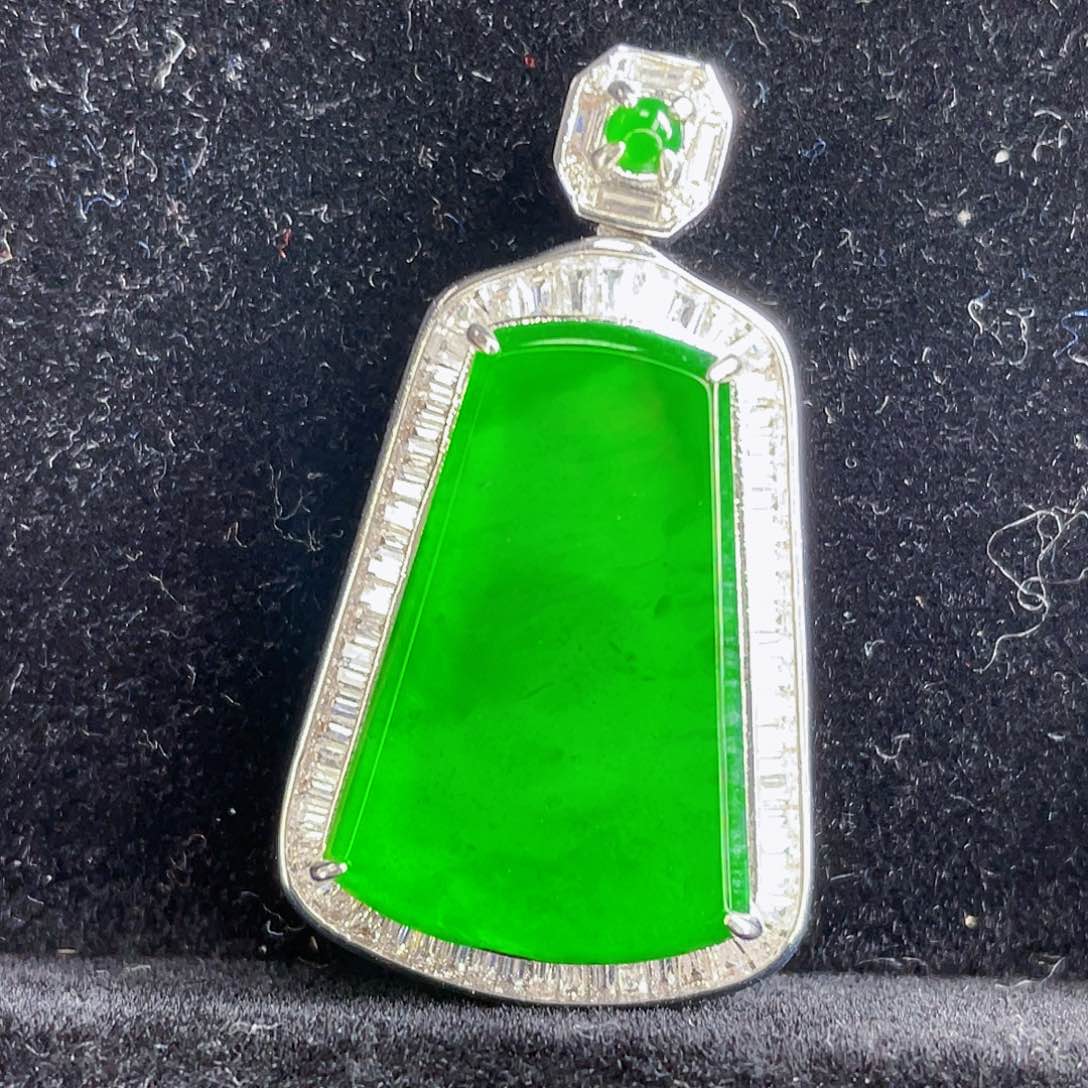 翡翠吊坠(不含链)未镶嵌