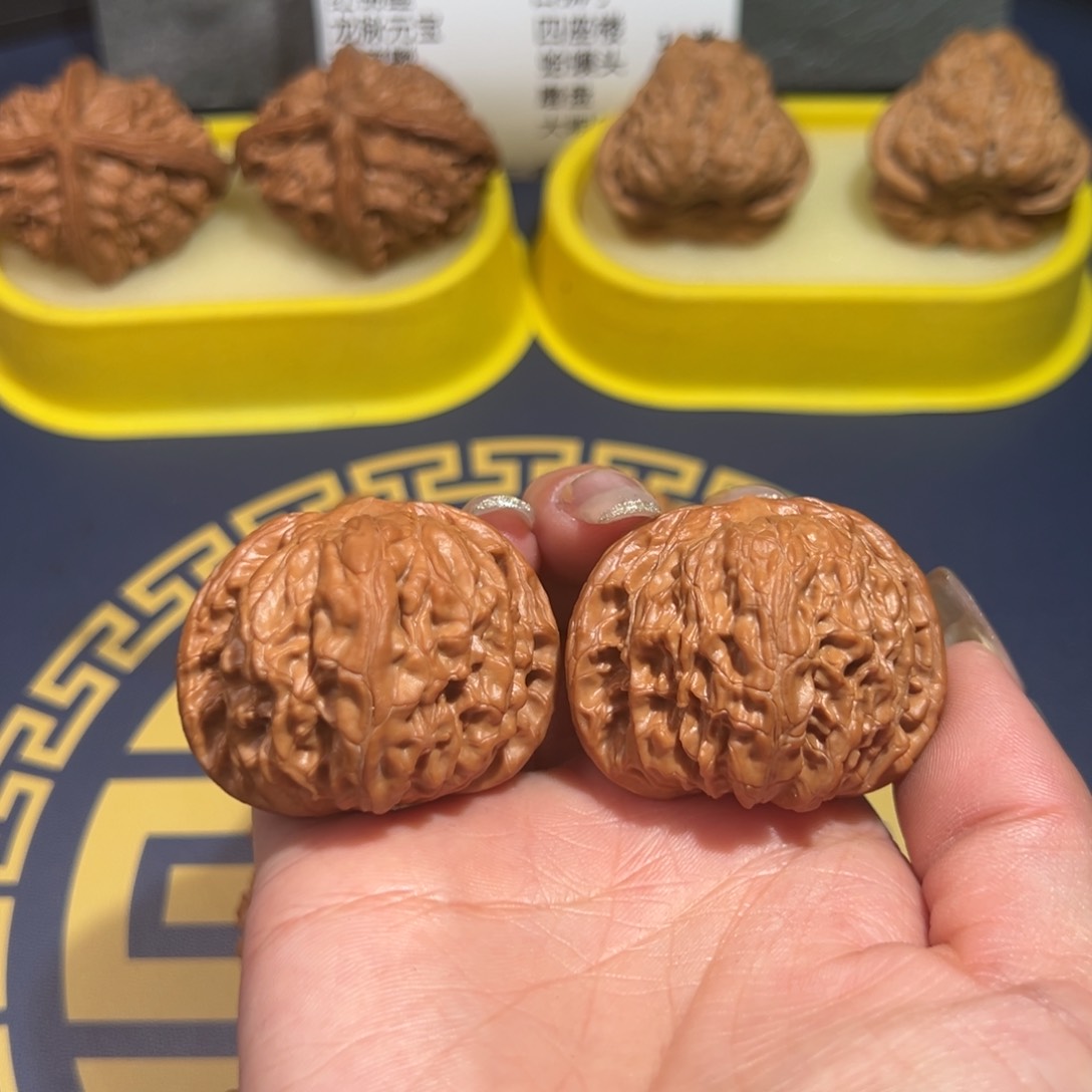 文玩核桃把件正磨42.5