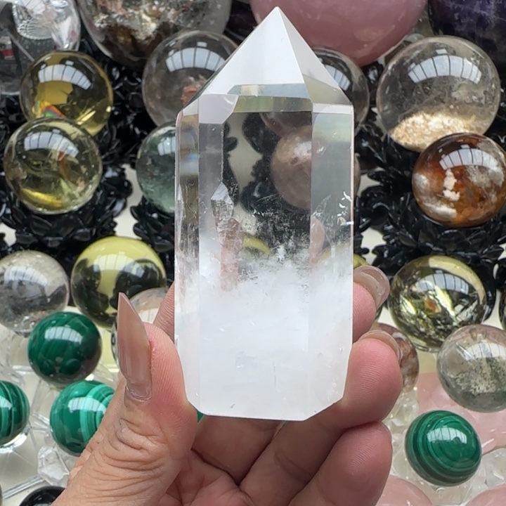 水晶摆件未镶嵌d258