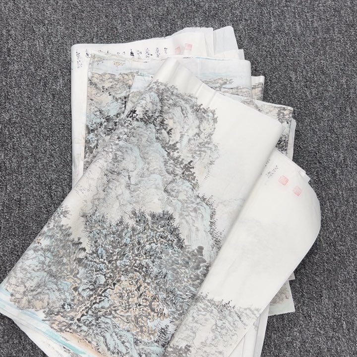 国画我国画作品展览等