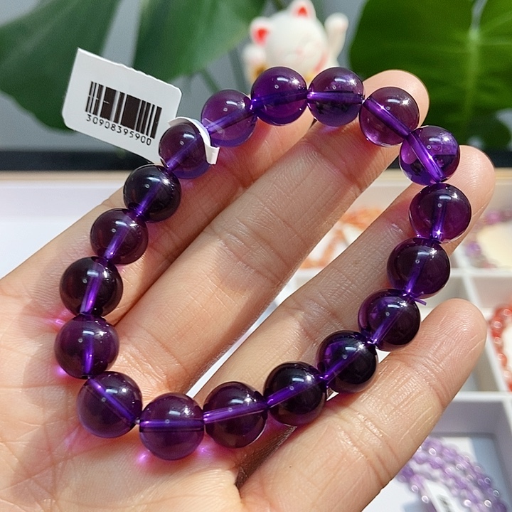 水晶手链未镶嵌紫水晶10mm