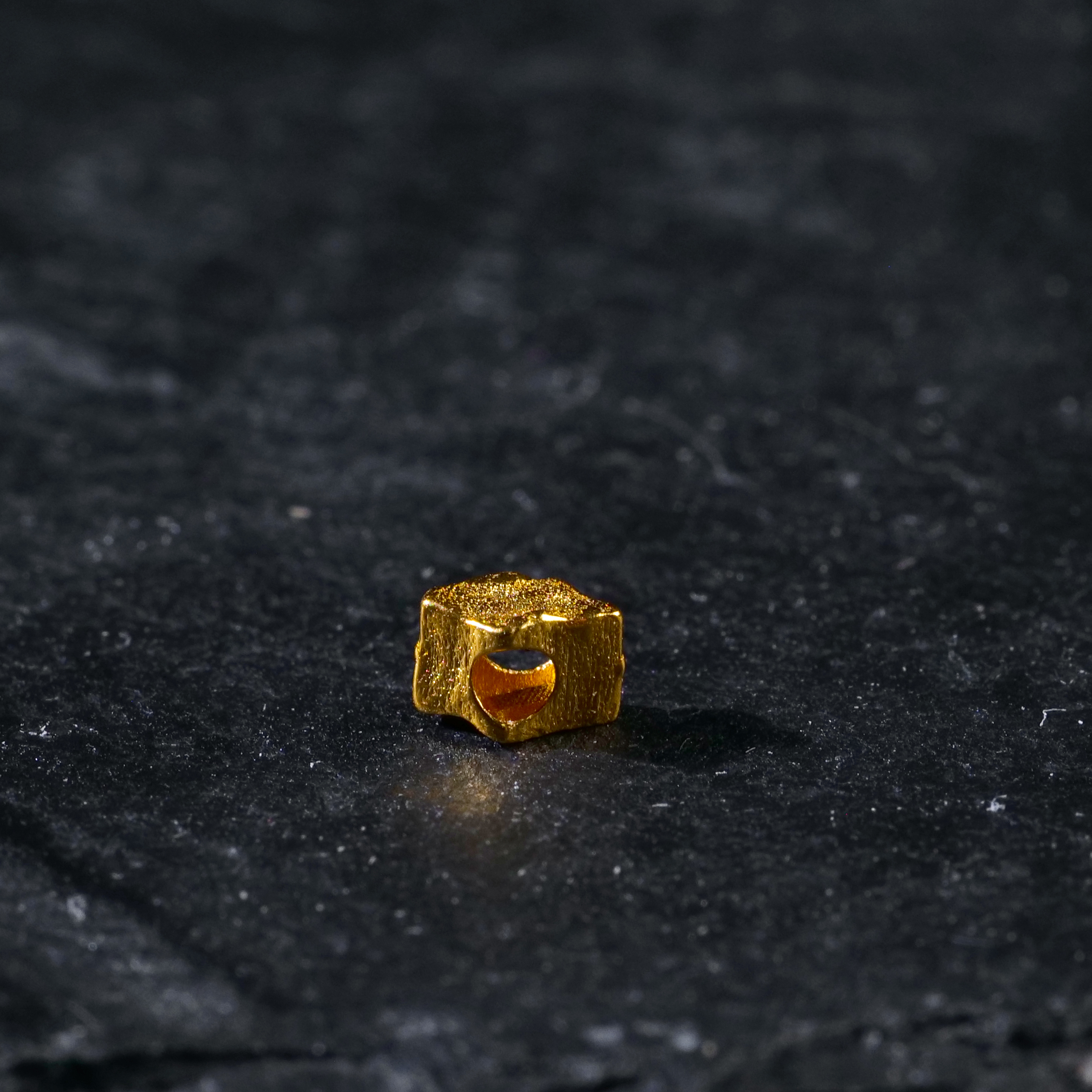 【小雨来了】18k金碎碎金（形状略有不同）配饰 DIY配件 多样性发一件