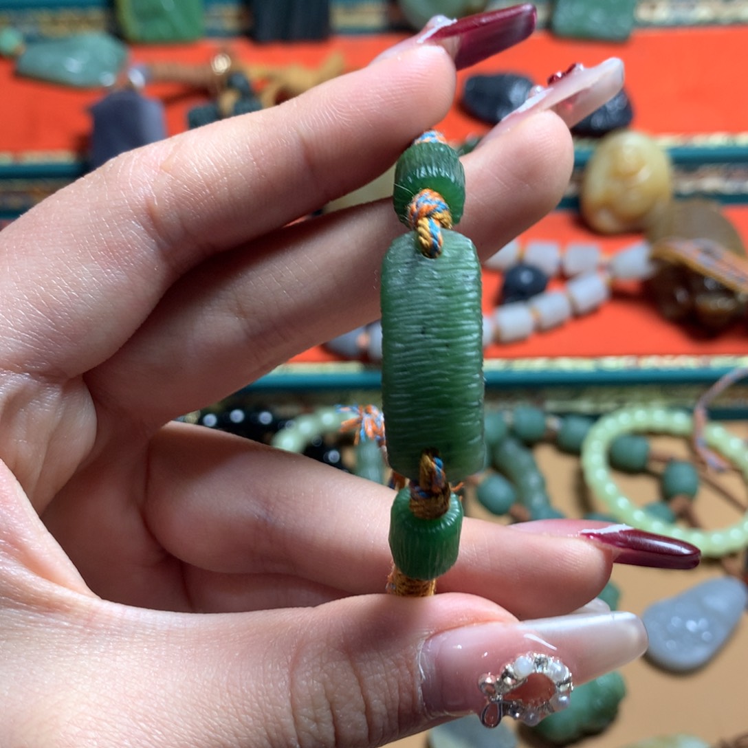 和田玉（糖玉）挂件未镶嵌