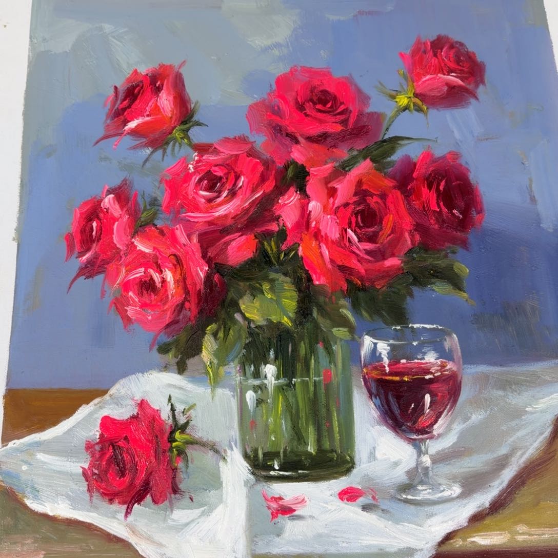 油画你是谁了啊我的