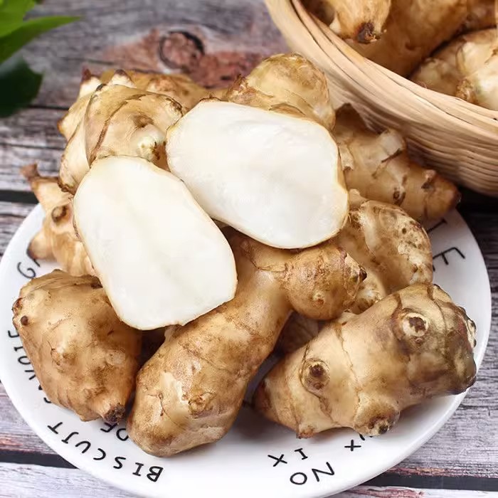 新鲜现挖野生生吃专用洋姜鬼子姜洋芋头甜菊芋可腌制不辣蔬菜