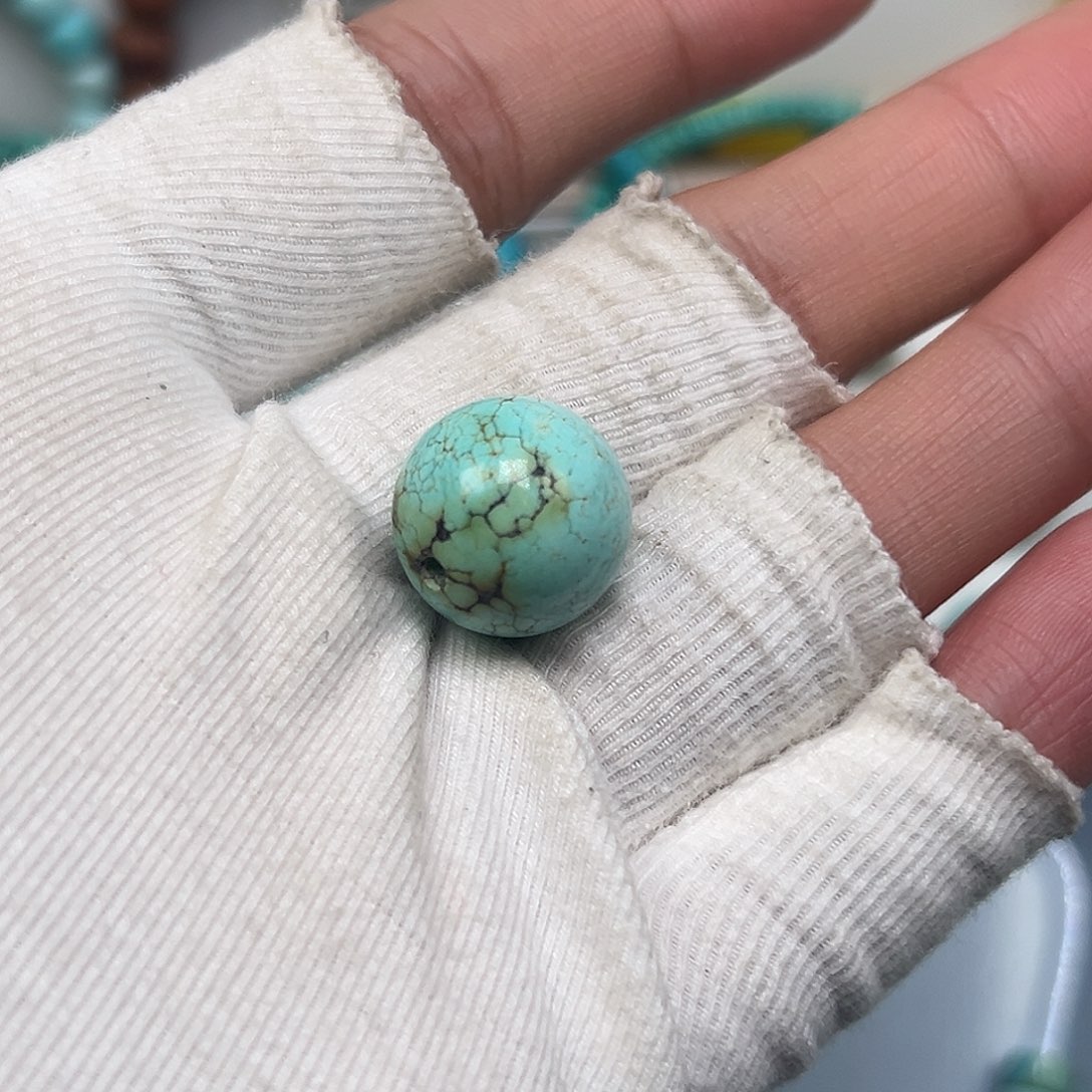 绿松石珠宝奇石未镶嵌丫*?