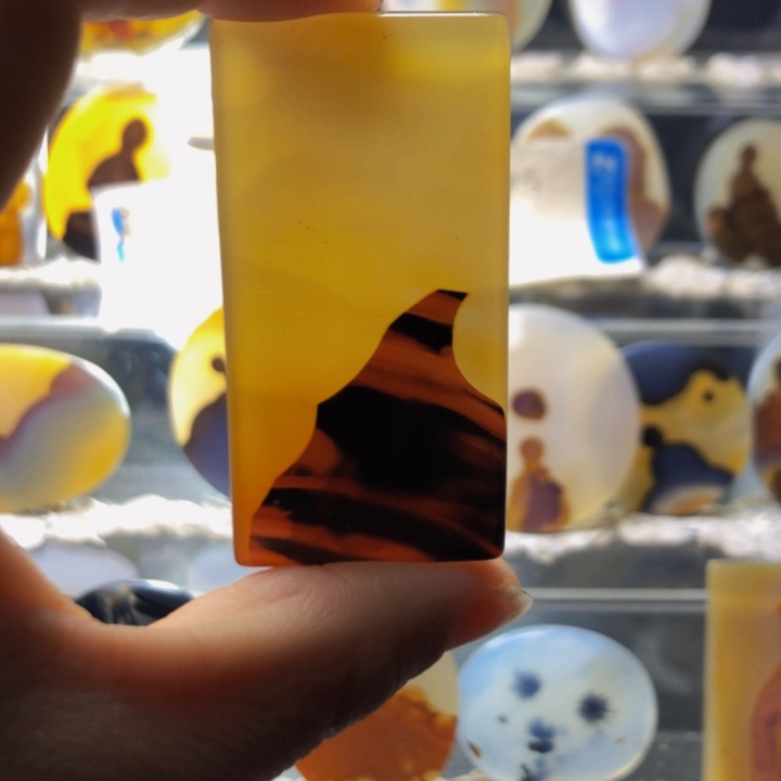 合金玛瑙/玉髓珠宝奇石64