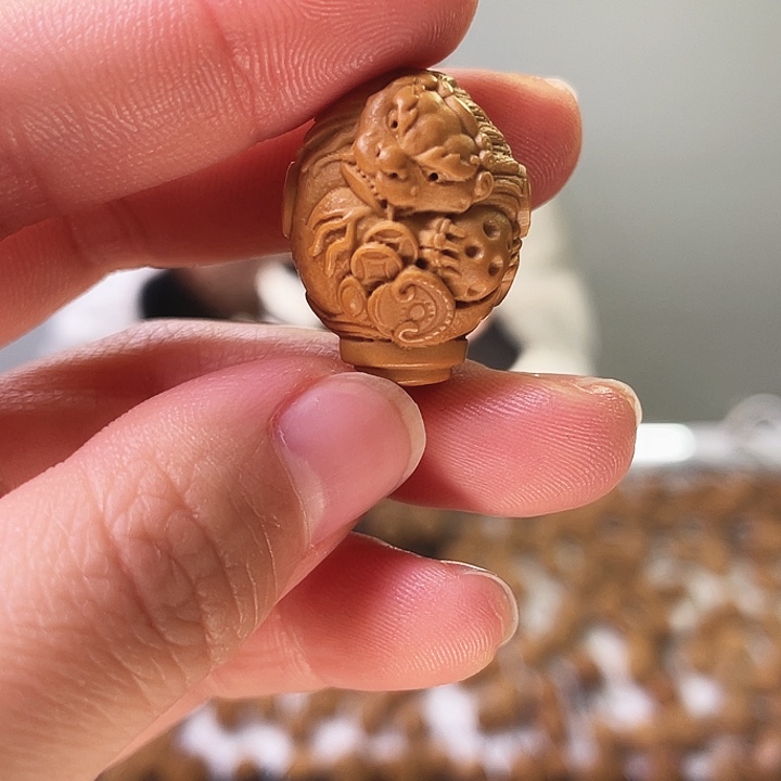 橄榄核手串/手链橄榄核 三通