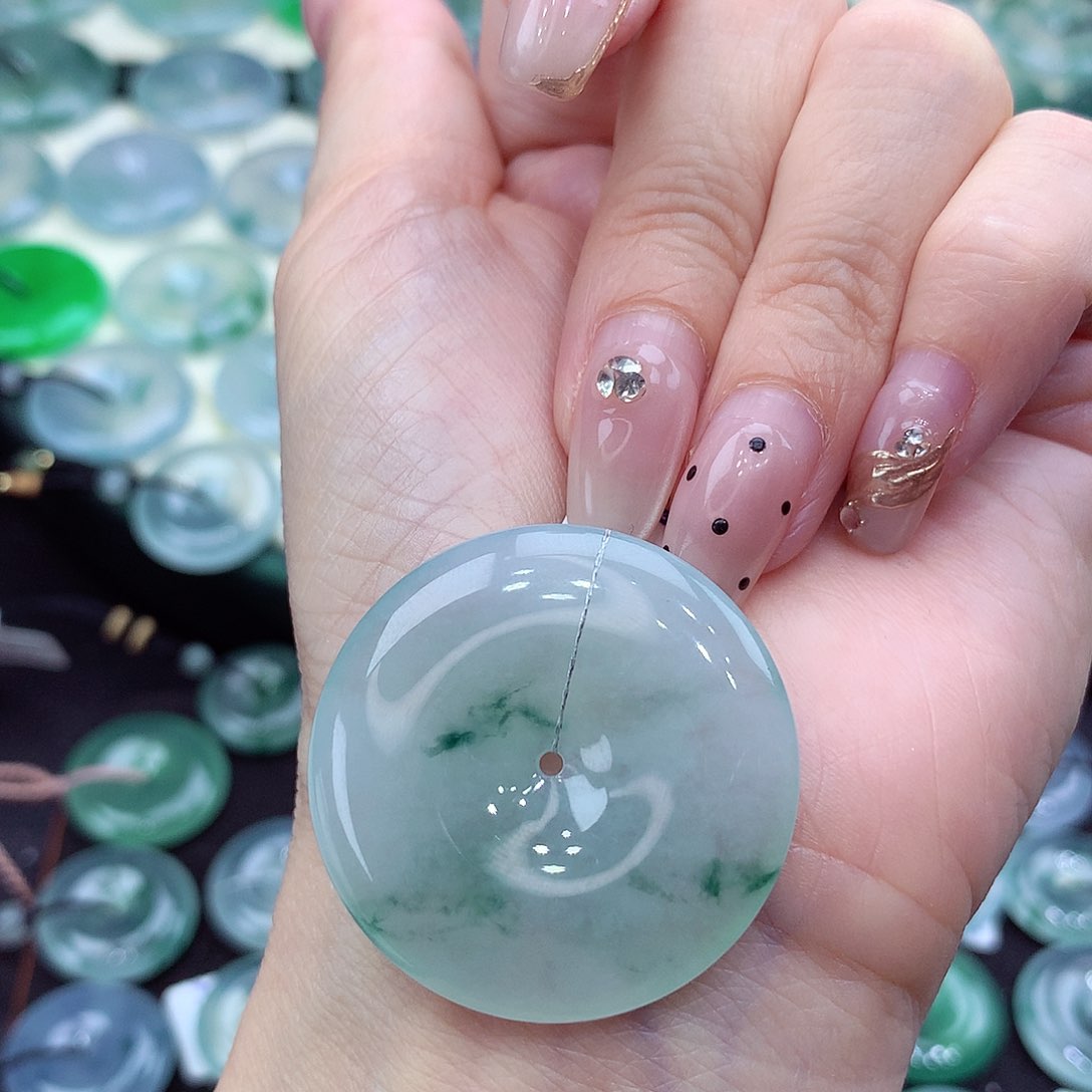 颈饰未镶嵌翡翠编号23尺寸34/6