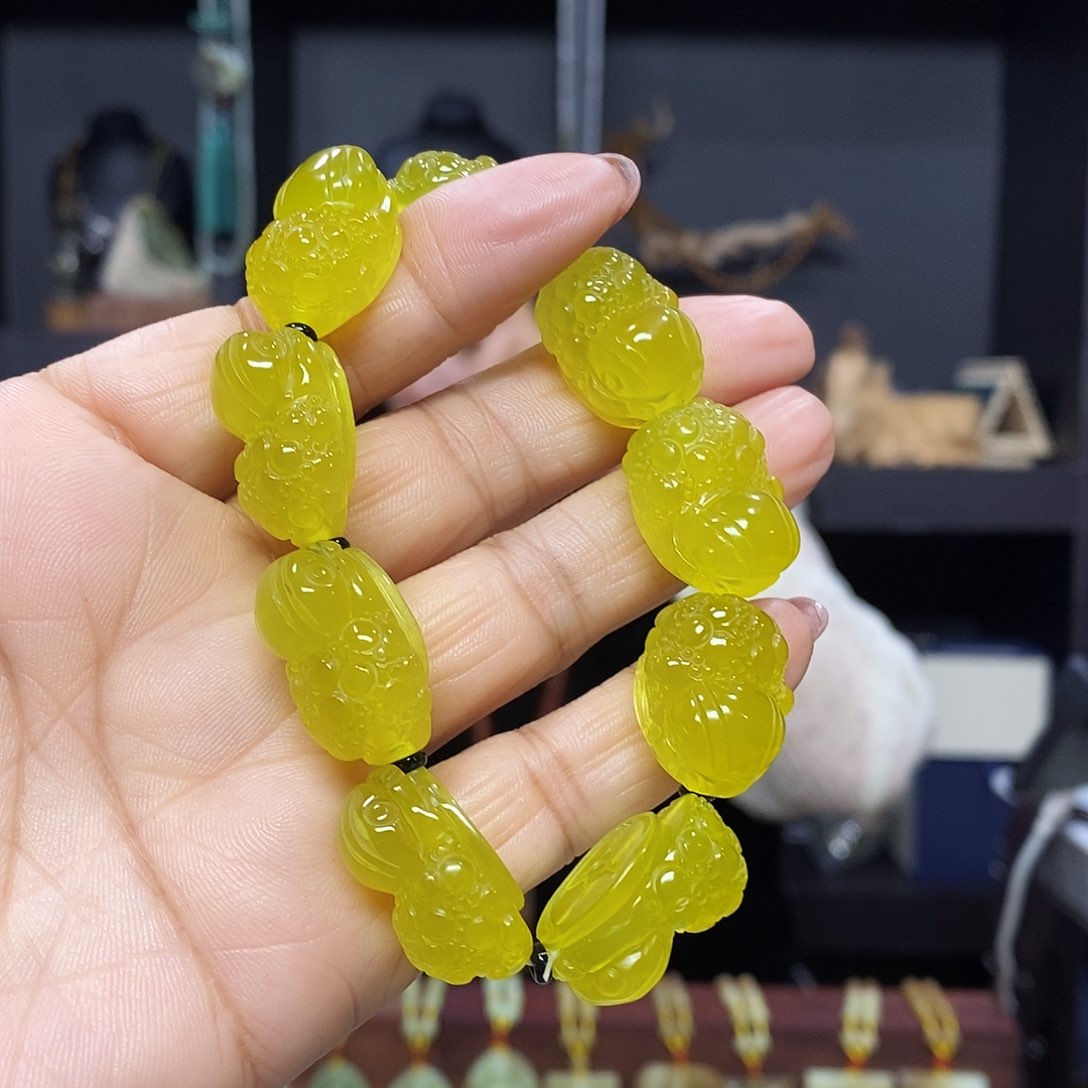 岫玉手链手链未镶嵌